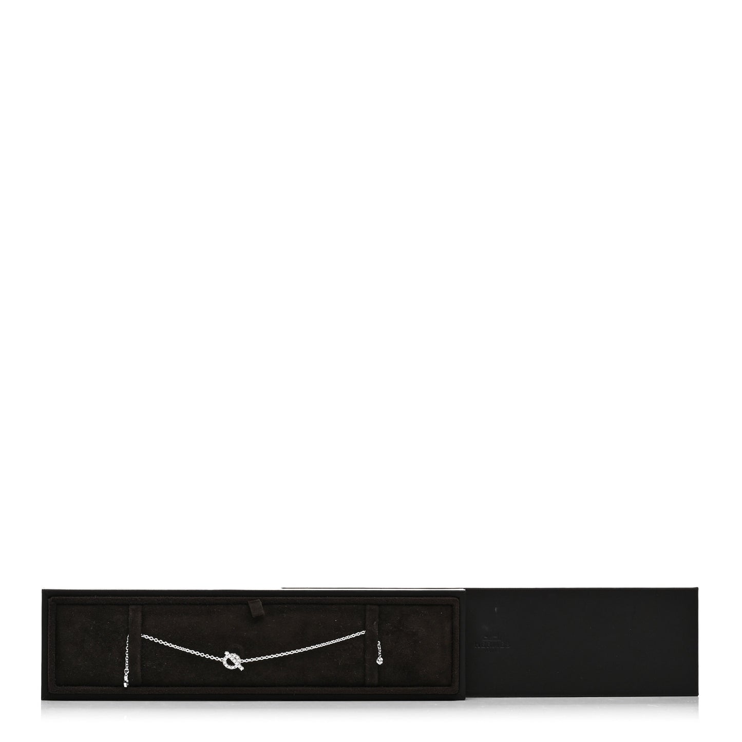 18K White Gold Diamond Finesse Bracelet LG