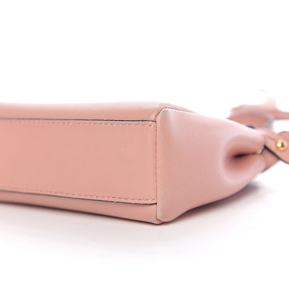 Fendi Shiny Nappa Micro Peekaboo Iconic Satchel Pink 10 of 10
