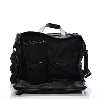 Prada Tessuto Nylon Vela Diaper Bag Black 7 of 9