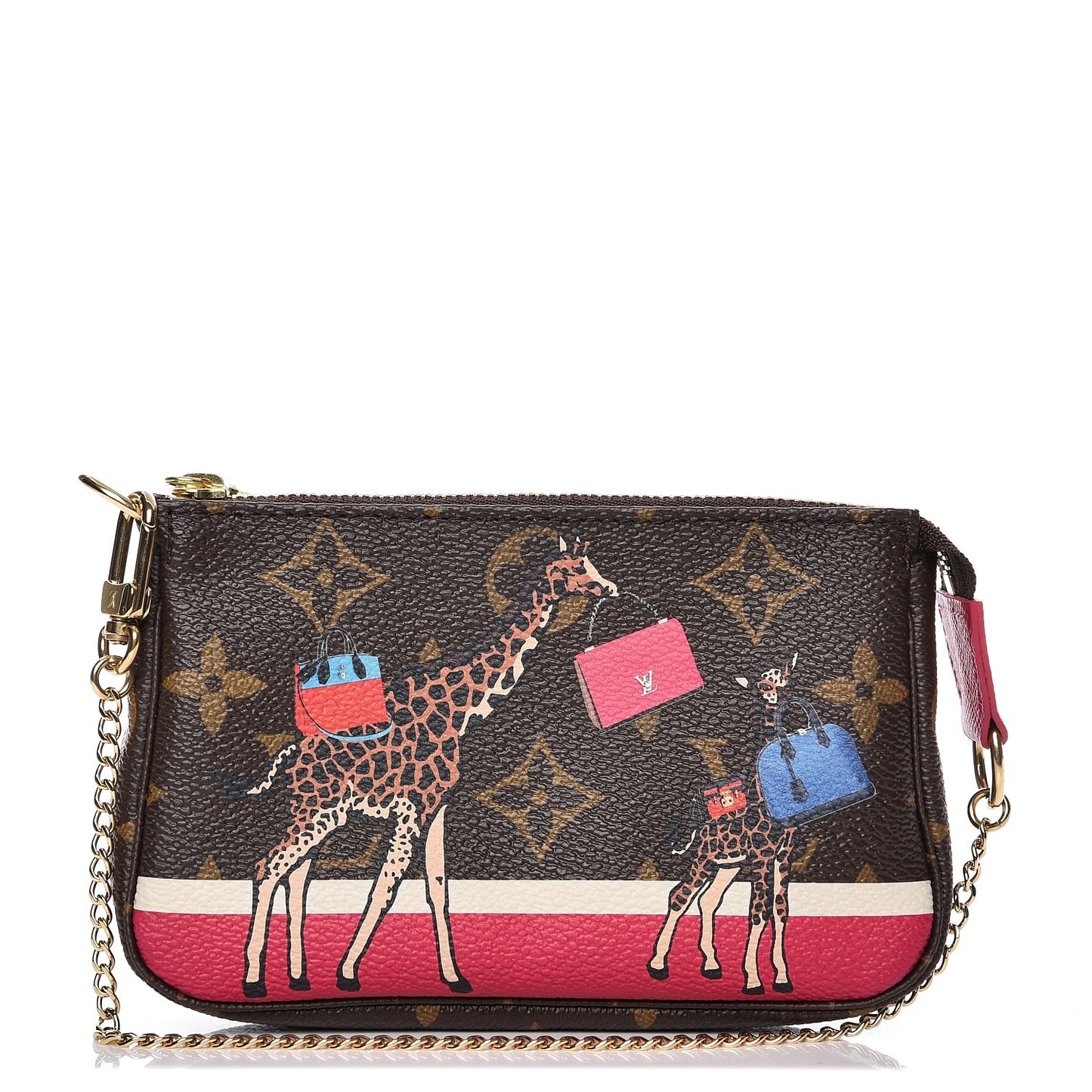 Monogram 2017 Christmas Animation Mini Pochette Accessories