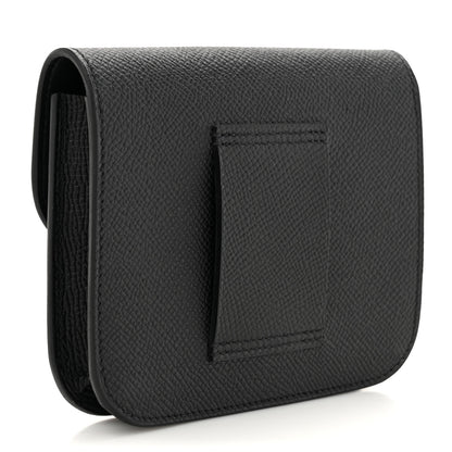 Hermes Epsom Constance Slim Wallet Black 4 of 9