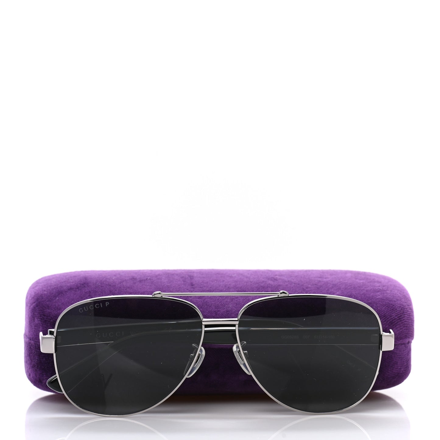 Web Aviator Sunglasses GG0528S Black