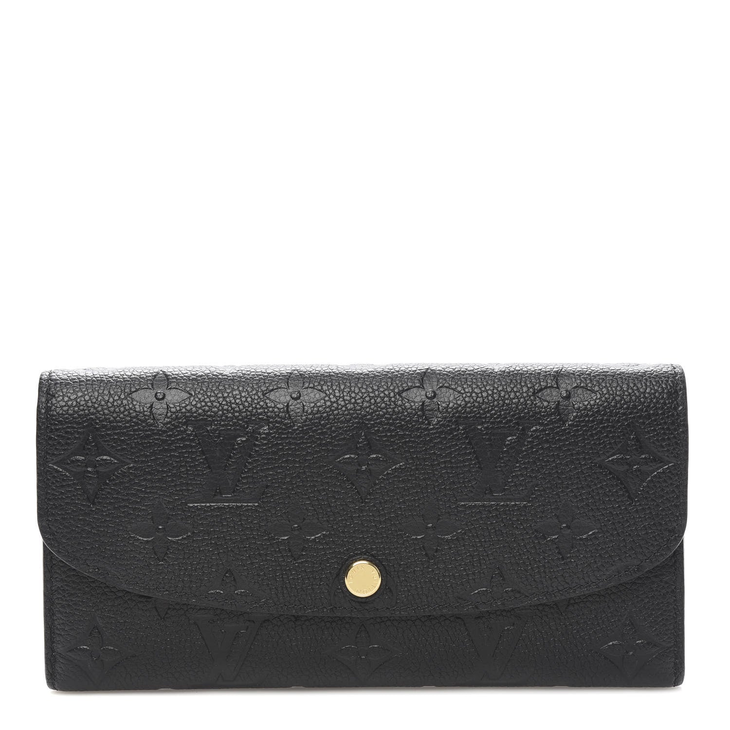 Louis Vuitton Empreinte Emilie Wallet Black Dune 1 of 7