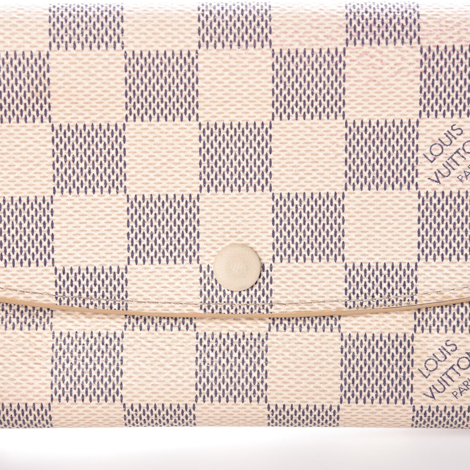 Louis Vuitton Damier Azur Emilie Wallet 10 of 11