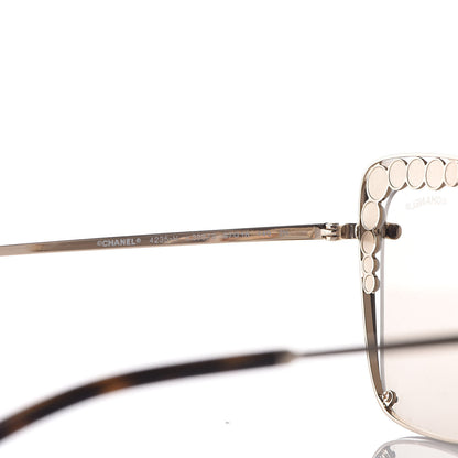 Chanel Pearl Sunglasses 4235-H Light Brown 6 of 8