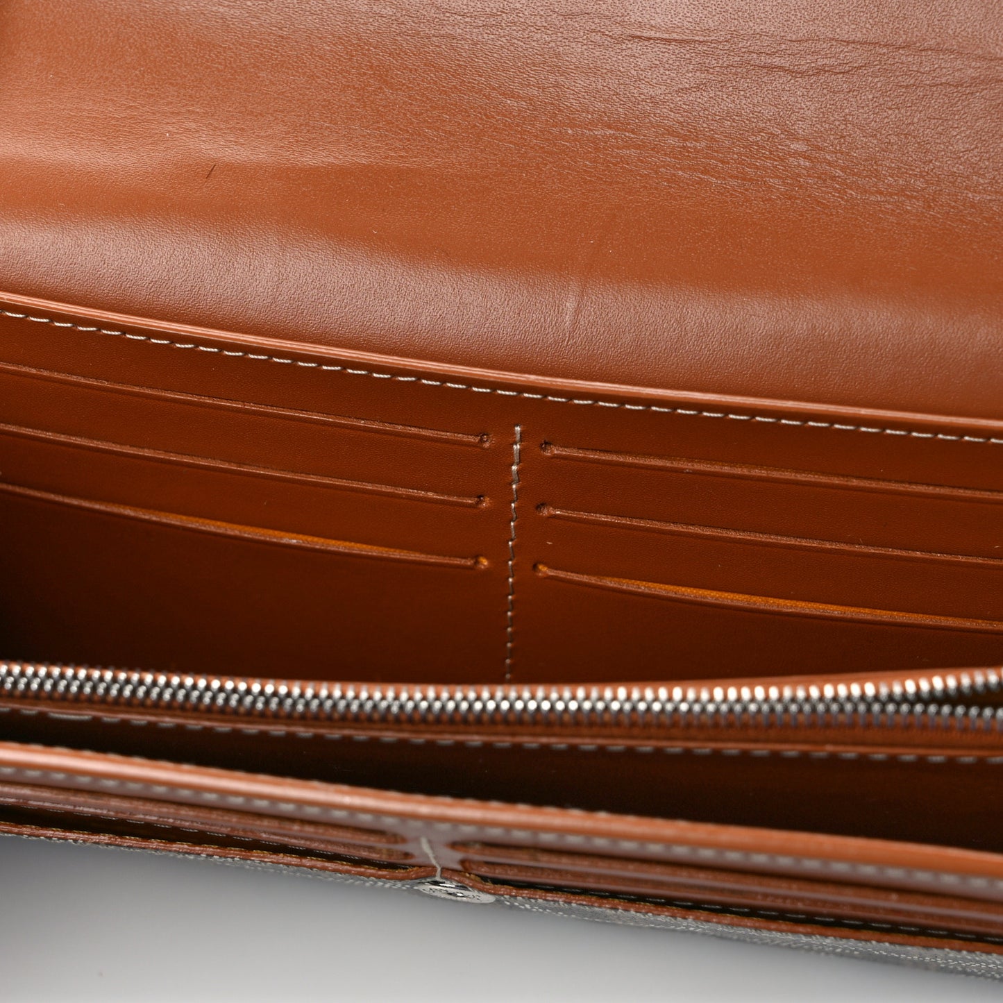 Goyardine Varenne Long Wallet Black Gold