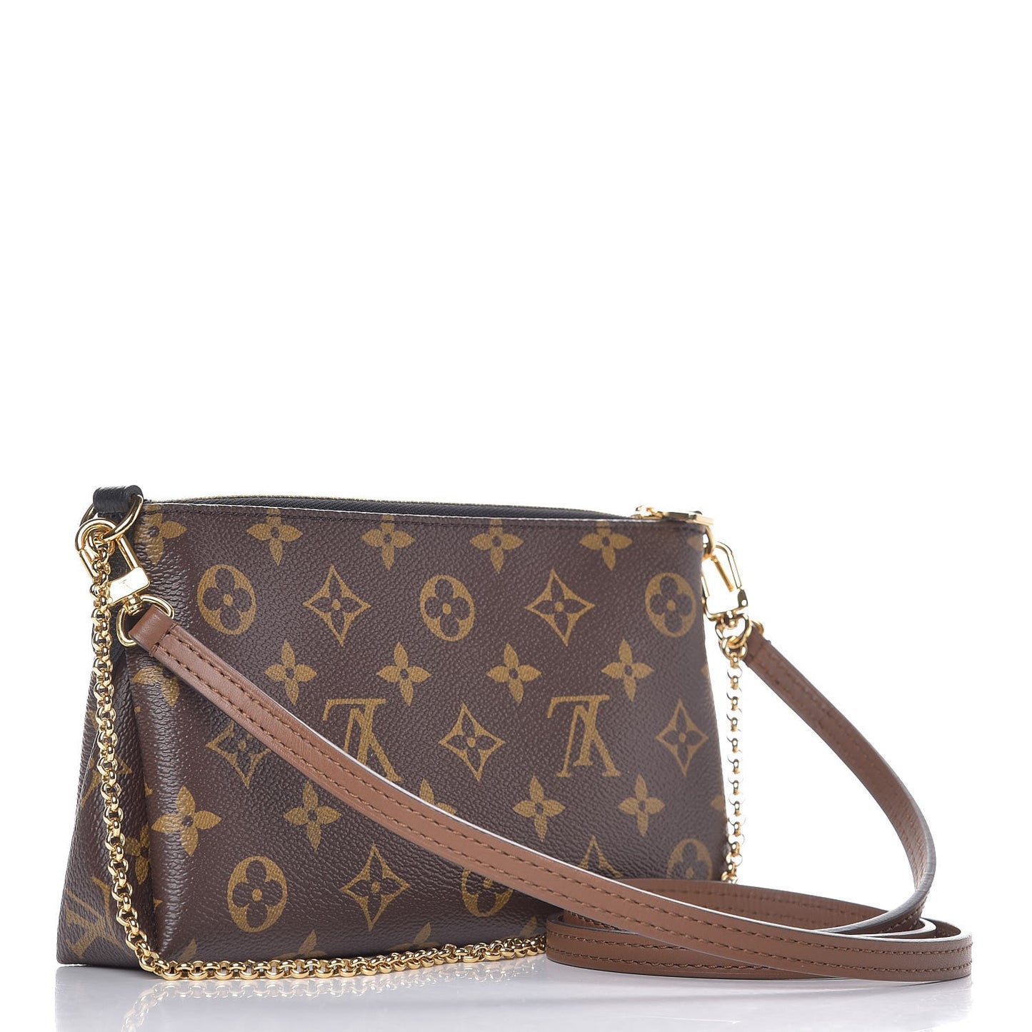 Monogram Pallas Clutch Black