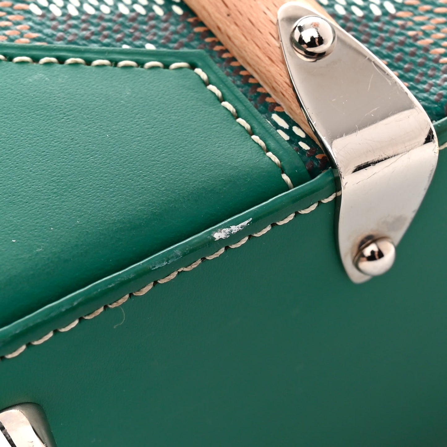 Goyardine Structure Mini Saigon Green