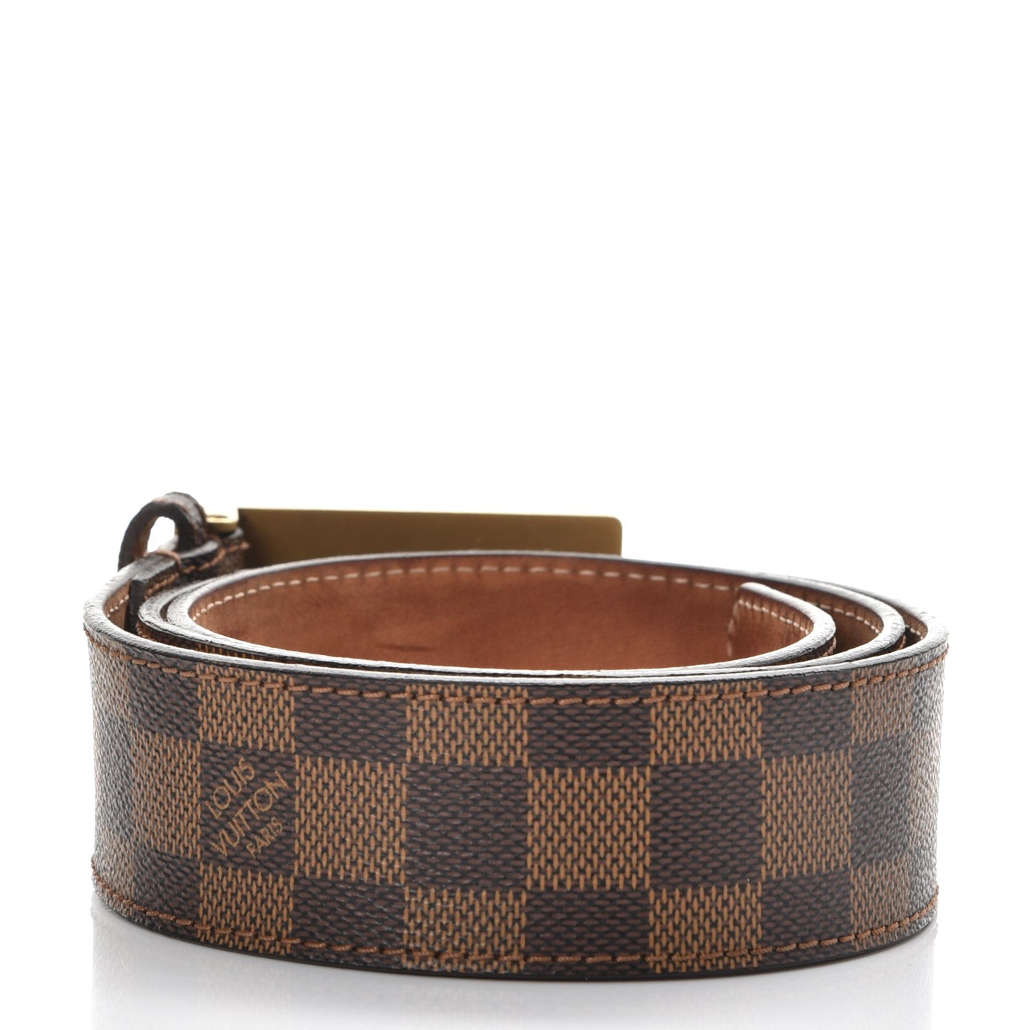 Damier Ebene Inventeur Belt 90 36