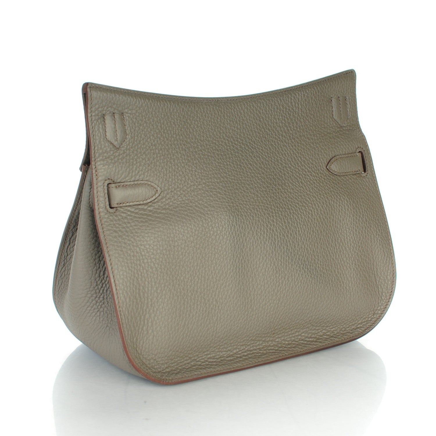 Hermes Taurillon Clemence Jypsiere 28 Etain 3 of 7