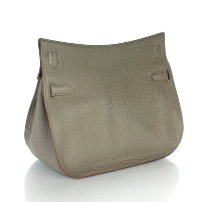Hermes Taurillon Clemence Jypsiere 28 Etain 3 of 7
