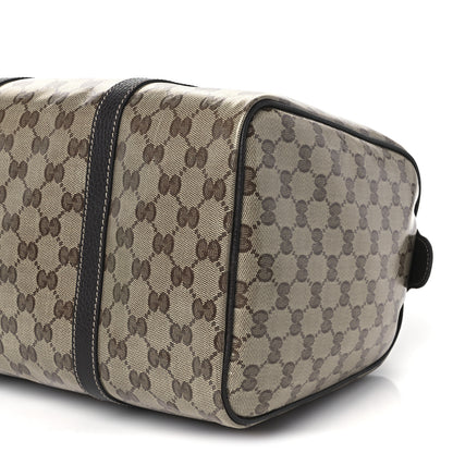 Gucci Crystal Monogram Medium Joy Boston Dark Brown 10 of 10