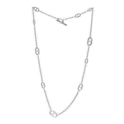 Hermes Sterling Silver Farandole Necklace 80 3 of 4