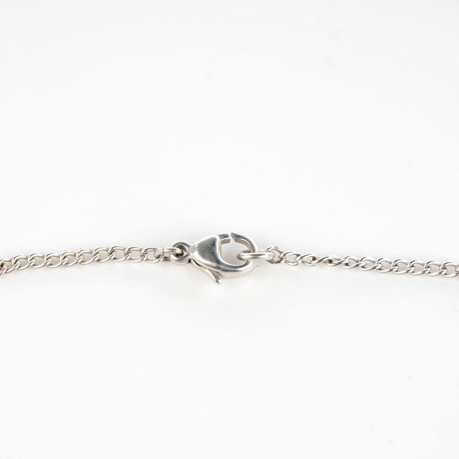 Chanel Enamel Pearl Coco Over The Moon Pendant Necklace Black Silver 4 of 4
