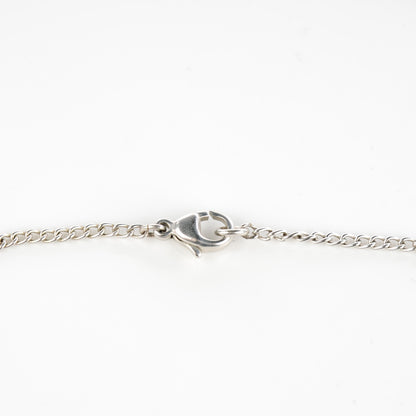 Chanel Enamel Pearl Coco Over The Moon Pendant Necklace Black Silver 4 of 4