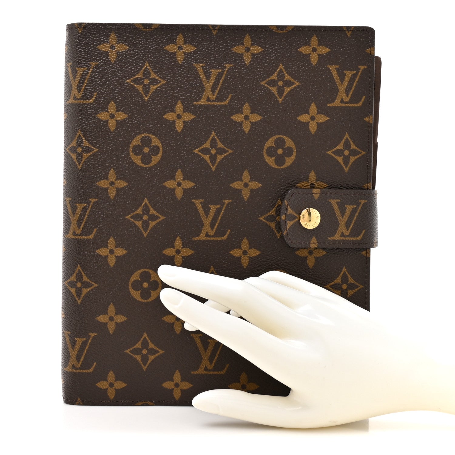 Louis Vuitton Monogram Large Ring Agenda Cover 2 of 7