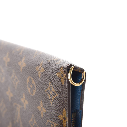 Louis Vuitton Monogram Insolite Wallet Petrole Blue 9 of 10