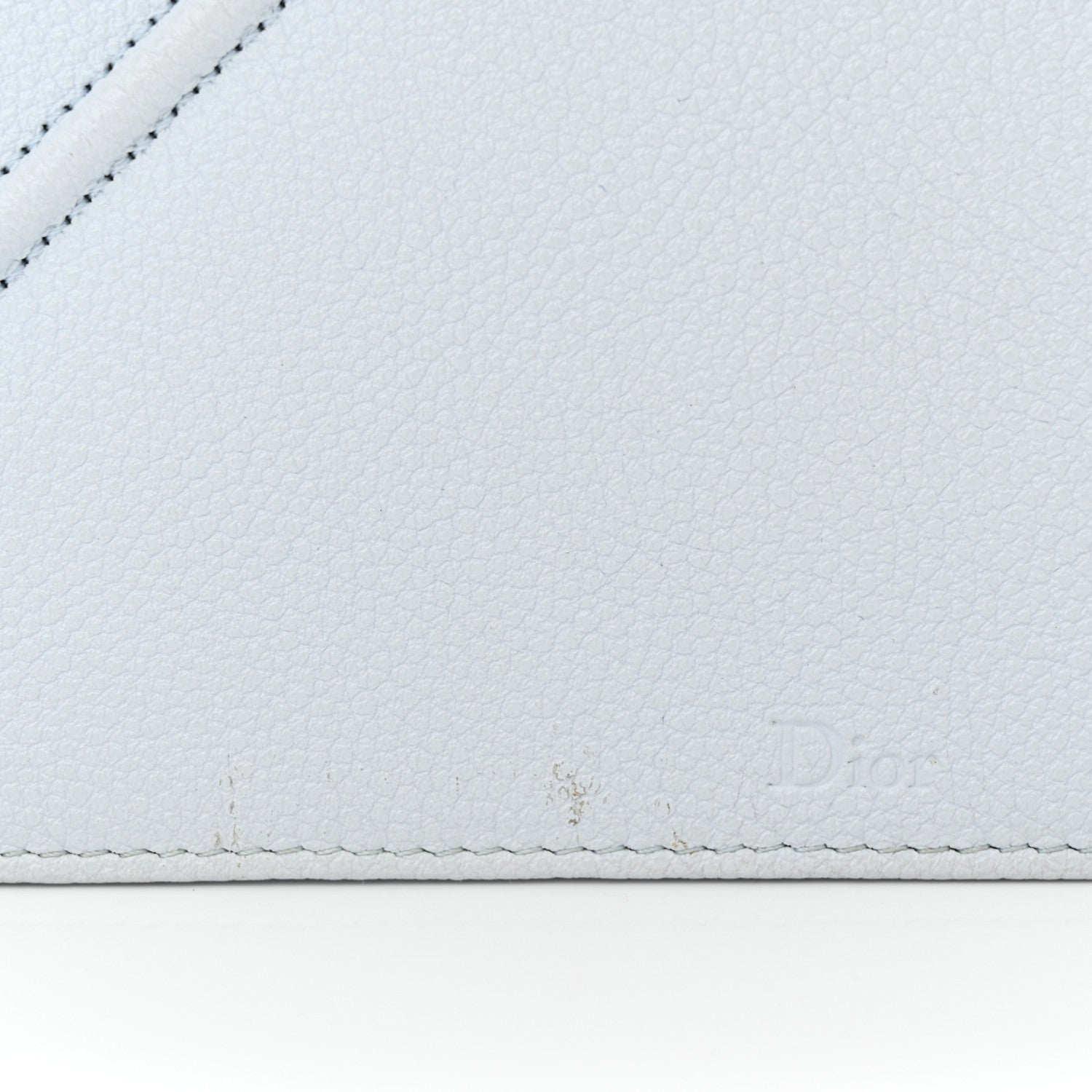 Christian Dior Grained Calfskin Medium Diorama Flap Bag Light Blue 13 of 15