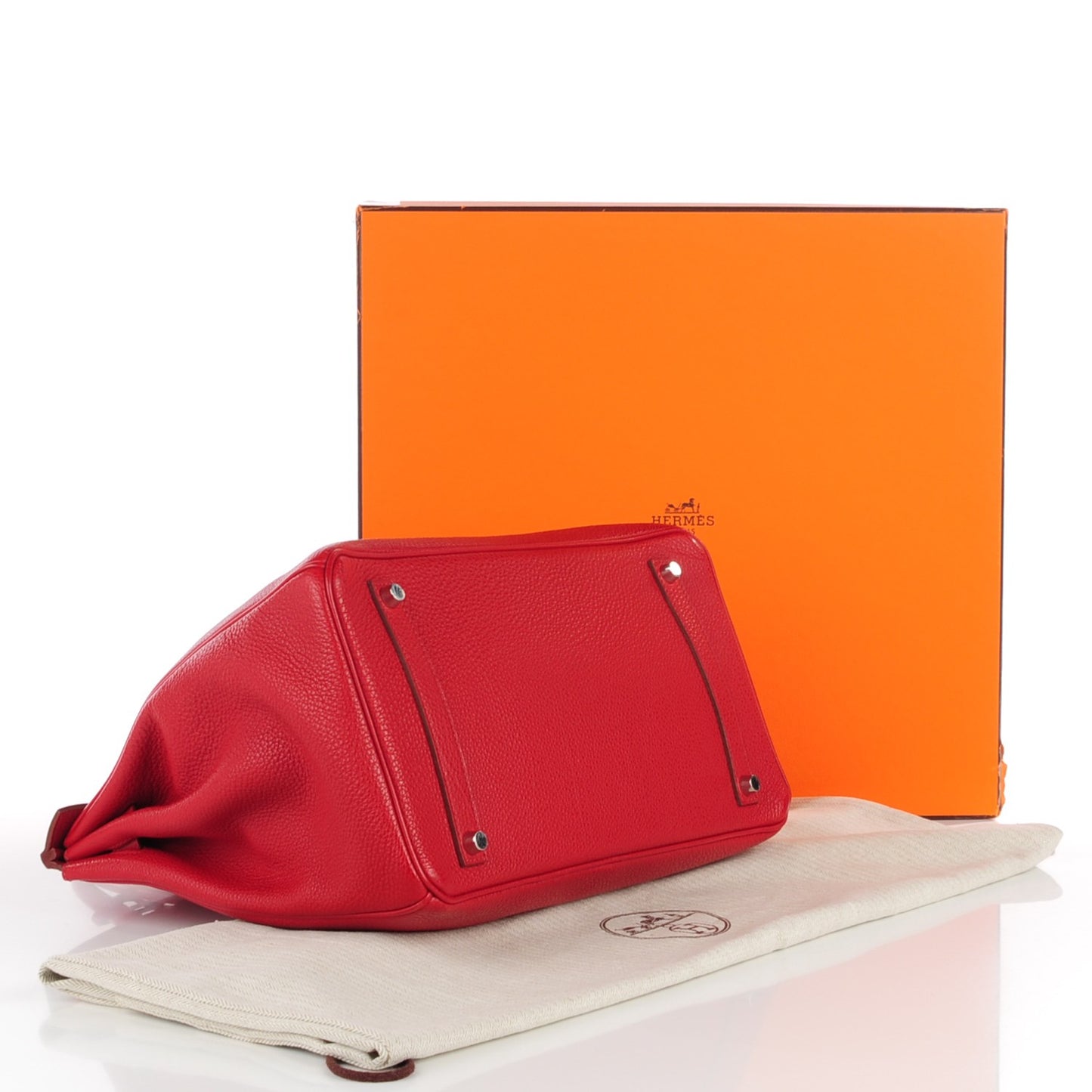 Togo Birkin 35 Rouge Garance