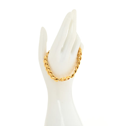 Christian Dior Metal Danseuse Etoile Chain Bracelet Gold 2 of 4