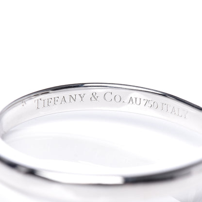 Tiffany 18K White Gold Blue Sapphires 7mm Paloma's Sugar Stacks Ring 52 6 7 of 8
