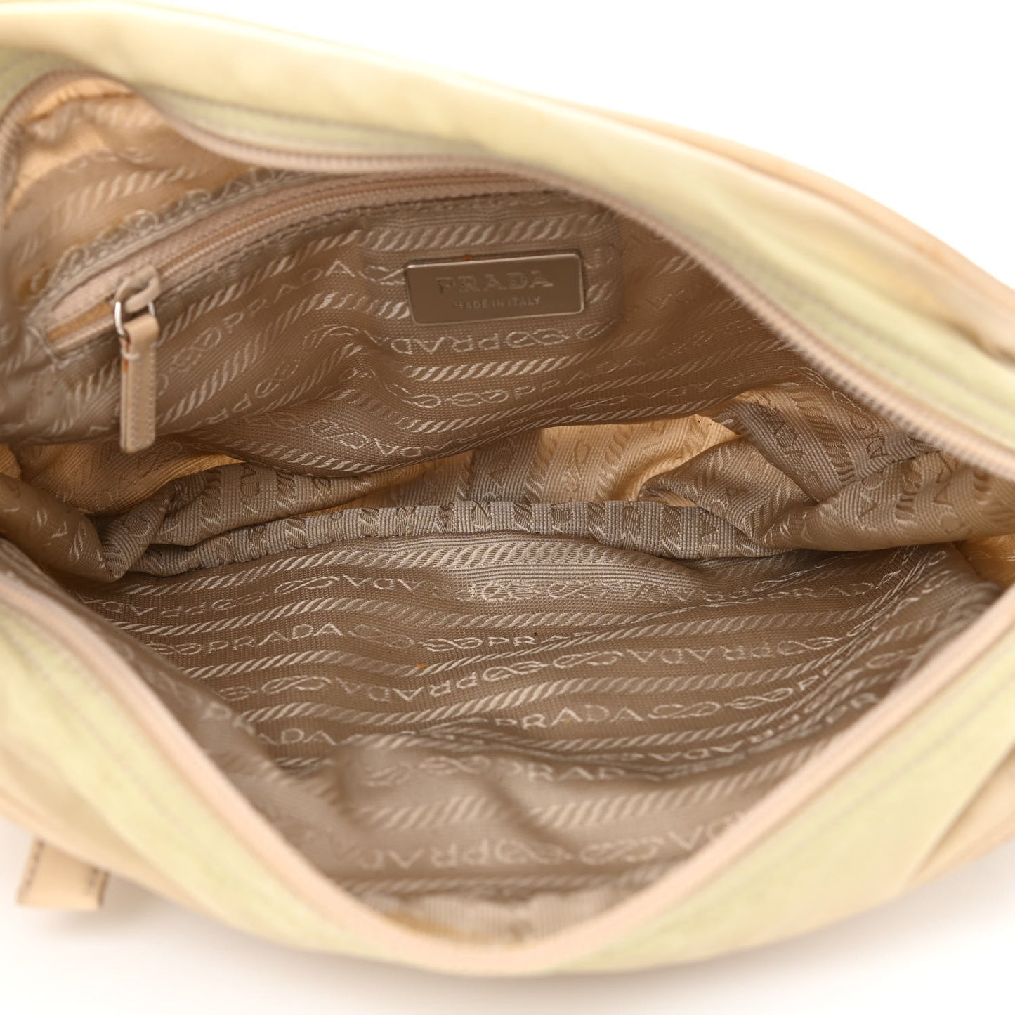 Nylon Tessuto Vela Sport Messenger Bag Cammello
