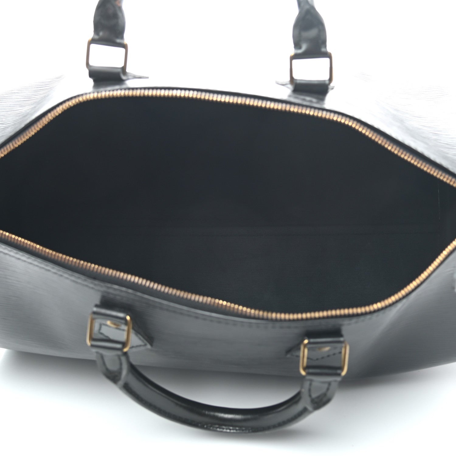 Louis Vuitton Epi Speedy 40 Black 6 of 10