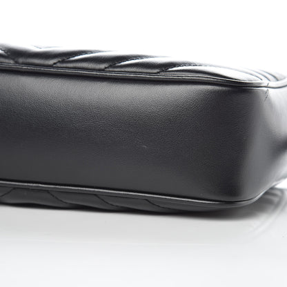 Saint Laurent Calfskin Matelasse Monogram Lou Camera Bag Black 10 of 10