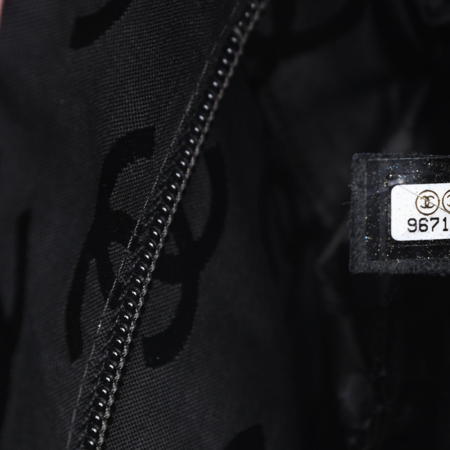 Calfskin Quilted Medium Cambon Tote Pink Black