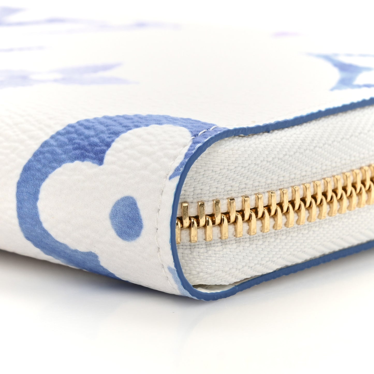 Monogram Giant By The Pool Zippy Wallet Resort Blue