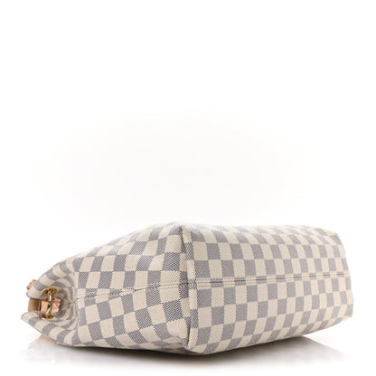 Louis Vuitton Damier Azur Graceful PM Rose Ballerine 4 of 10