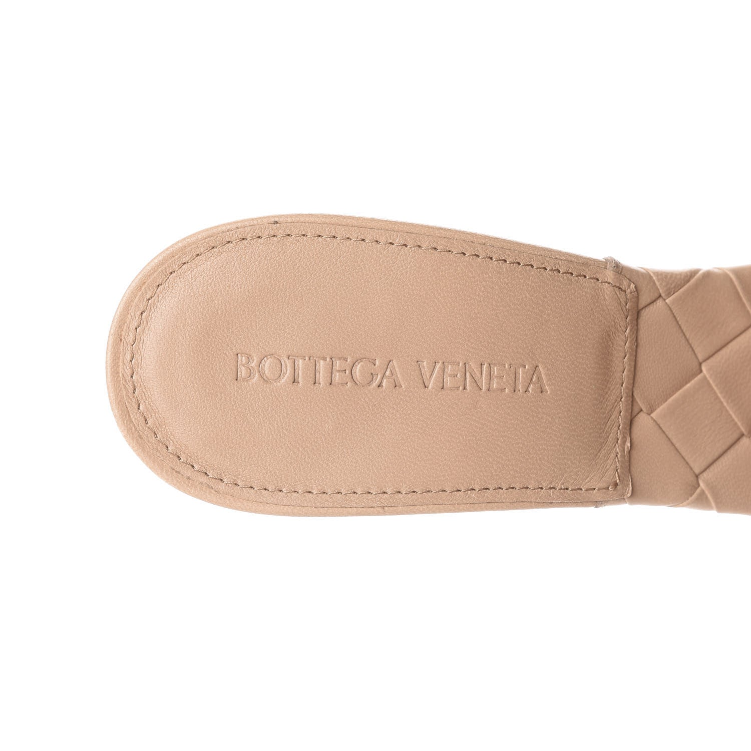 Bottega Veneta Nappa Maxi Intrecciato Lido Mule Sandals 39.5 Cipria 8 of 10