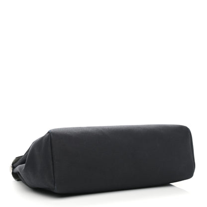 Hermes Toile Vache Calfskin Herbag 39 MM Black 5 of 12