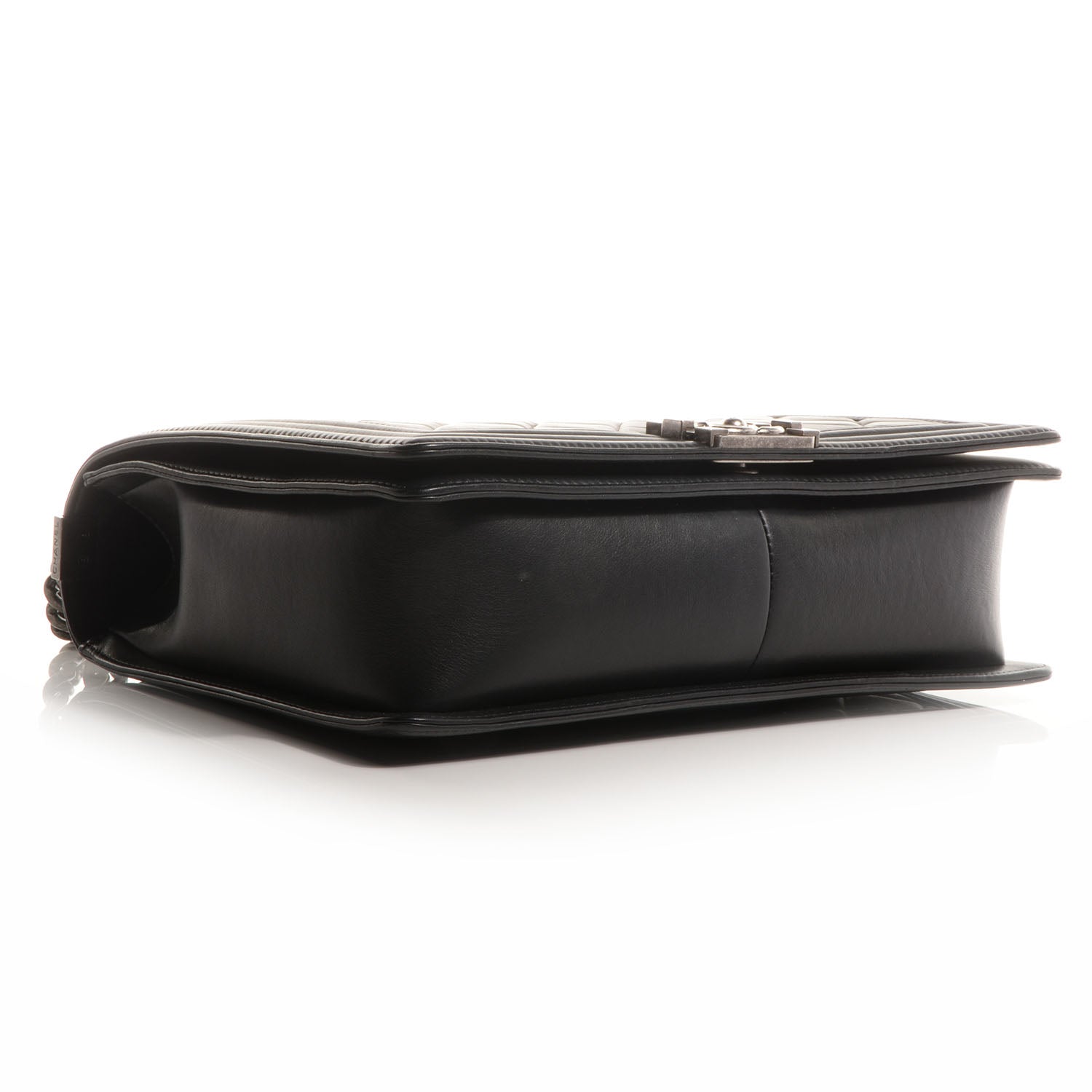 Chanel Calfskin Quilted Large Boy Flap Black 4 of 9