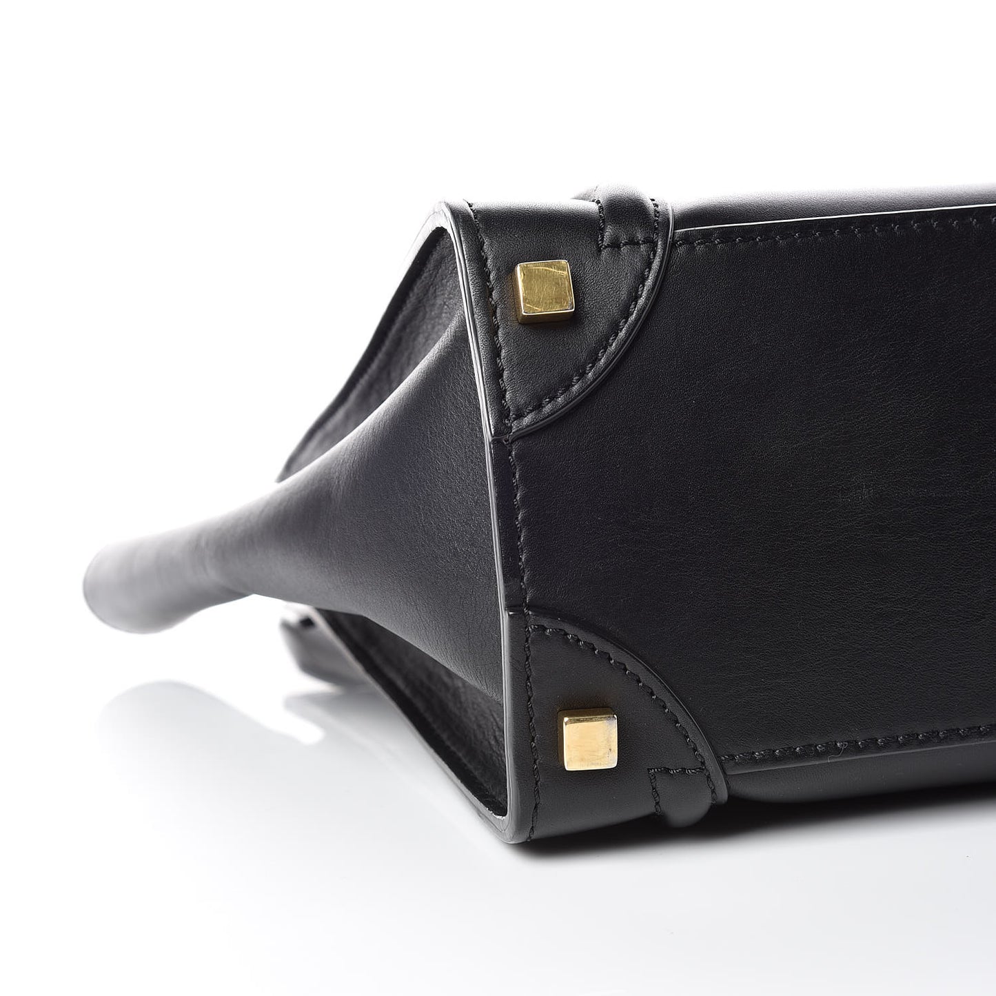 Smooth Calfskin Micro Luggage Black