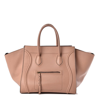 Celine Supple Calfskin Medium Phantom Luggage Flesh 1 of 17