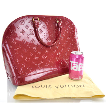 Louis Vuitton Vernis Alma GM Pomme D'Amour 3 of 9