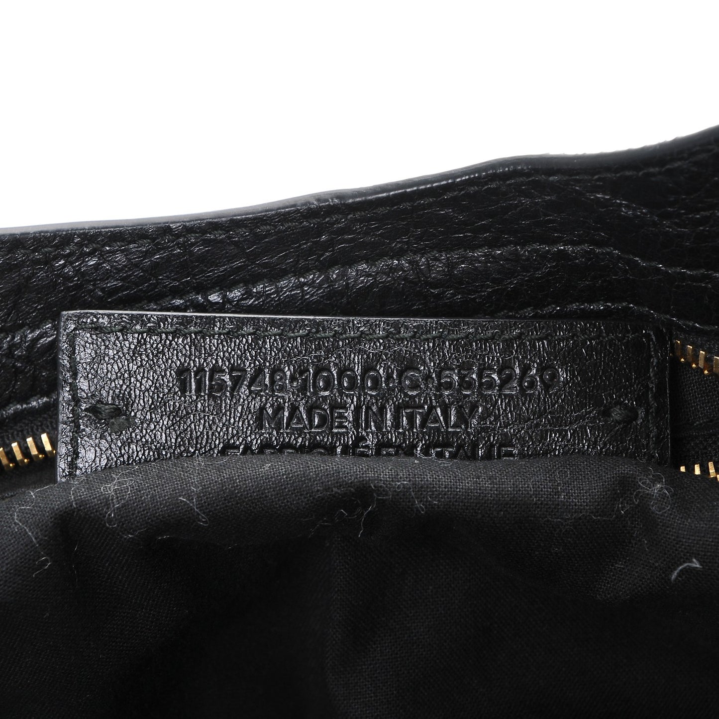Agneau Classic Gold Hardware City Black