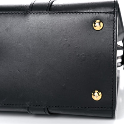 Louis Vuitton Monogram Cuir Plume Very Tote MM Black 32 of 55
