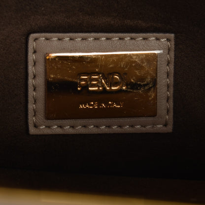 Fendi Vitello Seta Plexiglass Tortoise Medium Peekaboo Iconic Satchel Tortora 5 of 7
