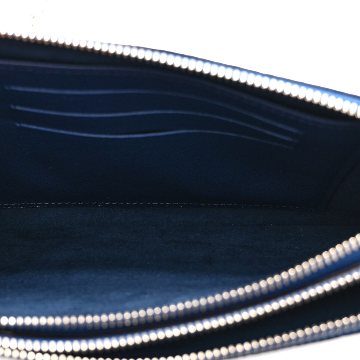 Monogram Giant Escale Double Zip Pochette Blue