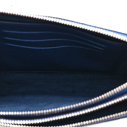 Louis Vuitton Monogram Giant Escale Double Zip Pochette Blue 5 of 10