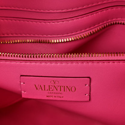 Valentino Garavani Nappa Medium Roman Stud Shoulder Bag Feminine Pink 6 of 9