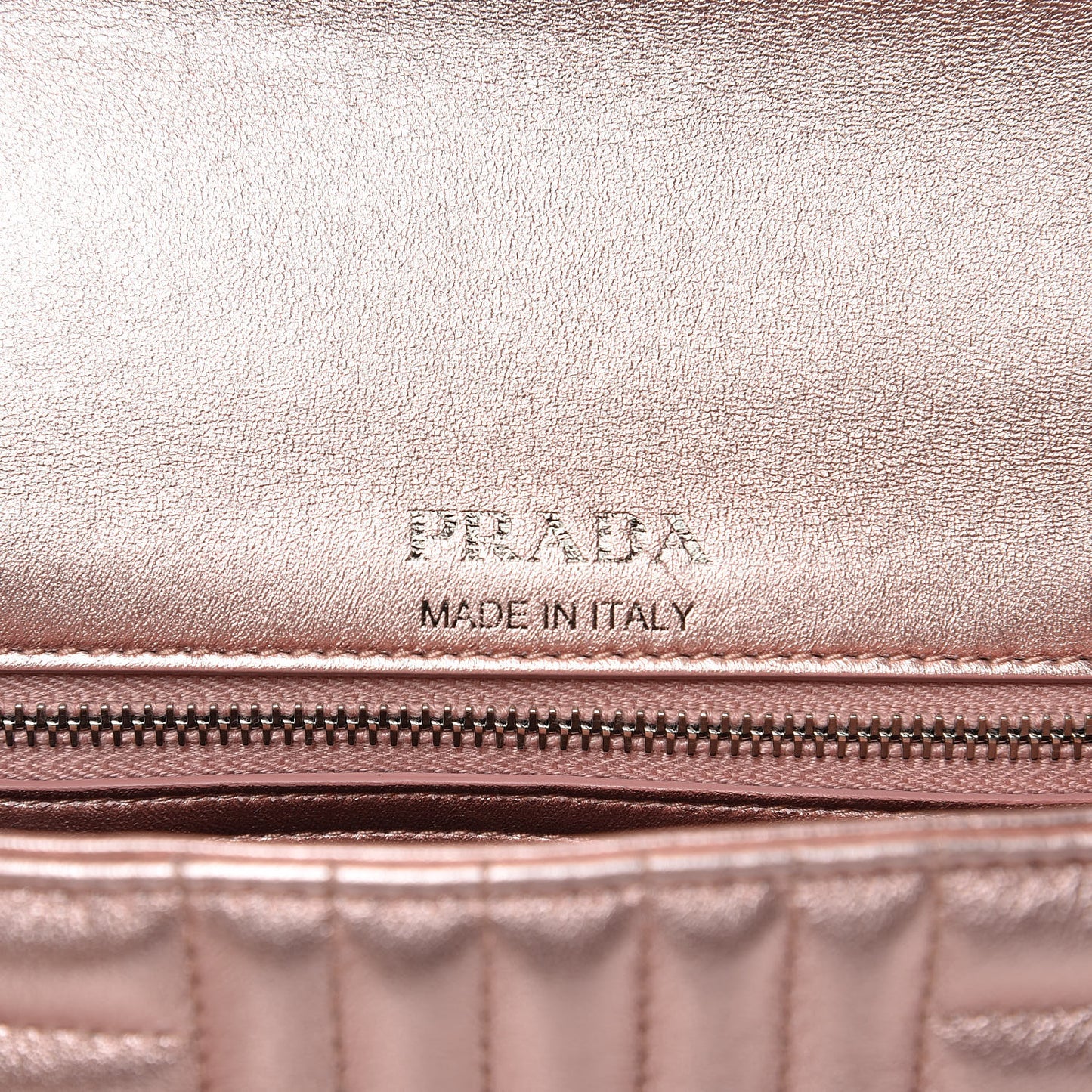 Nappa Impunture Diagramme Small Chain Flap Shoulder Bag Rosa Mordore
