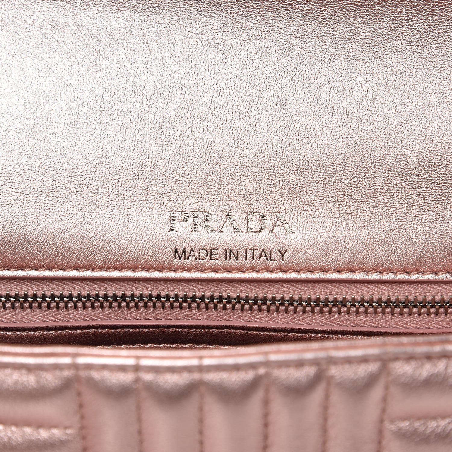 Prada Nappa Impunture Diagramme Small Chain Flap Shoulder Bag Rosa Mordore 7 of 11