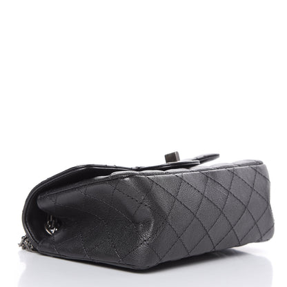 Chanel Sheepskin Quilted 2.55 Reissue Mini Flap Dark Grey 4 of 10