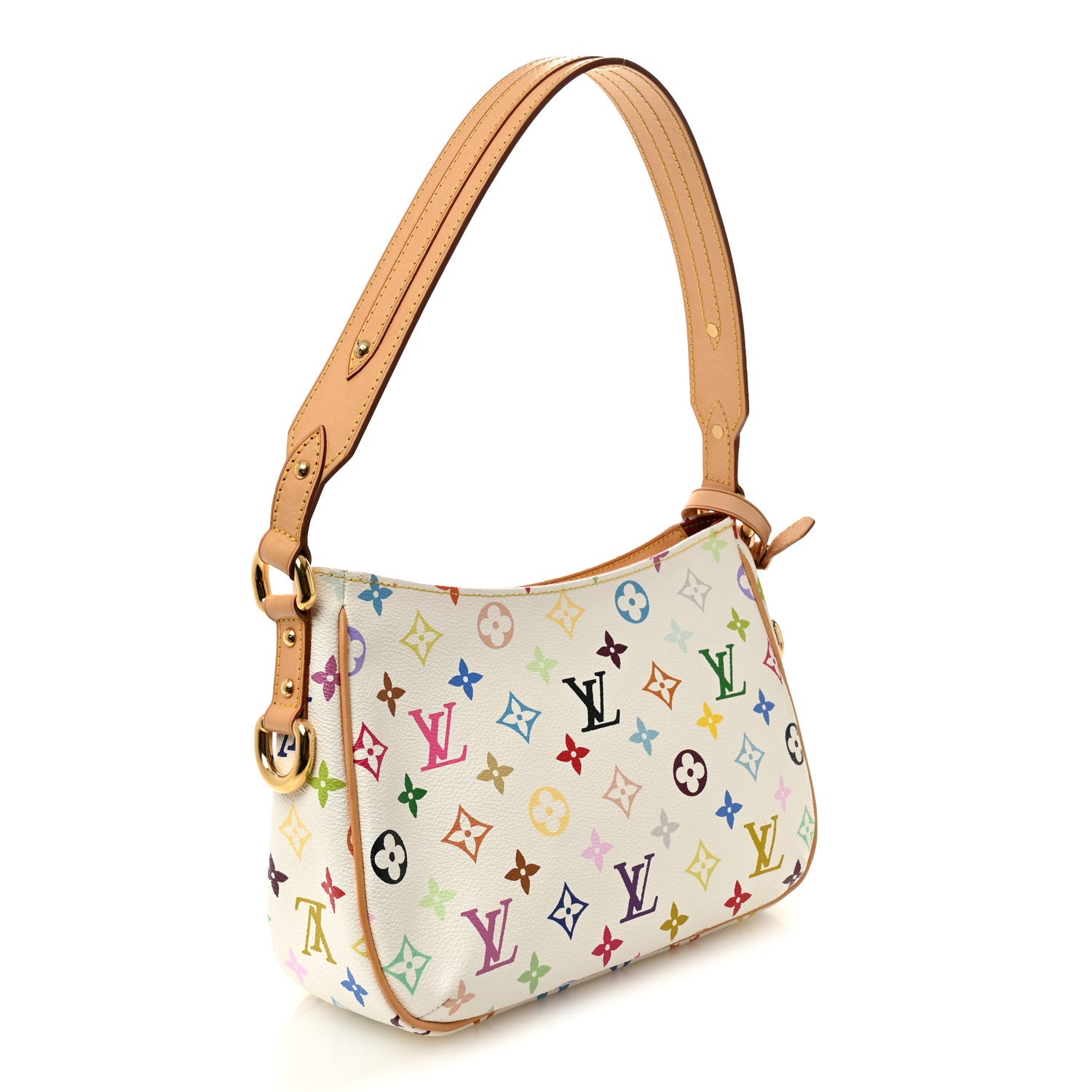 Louis Vuitton Monogram Multicolor Lodge PM White 3 of 10