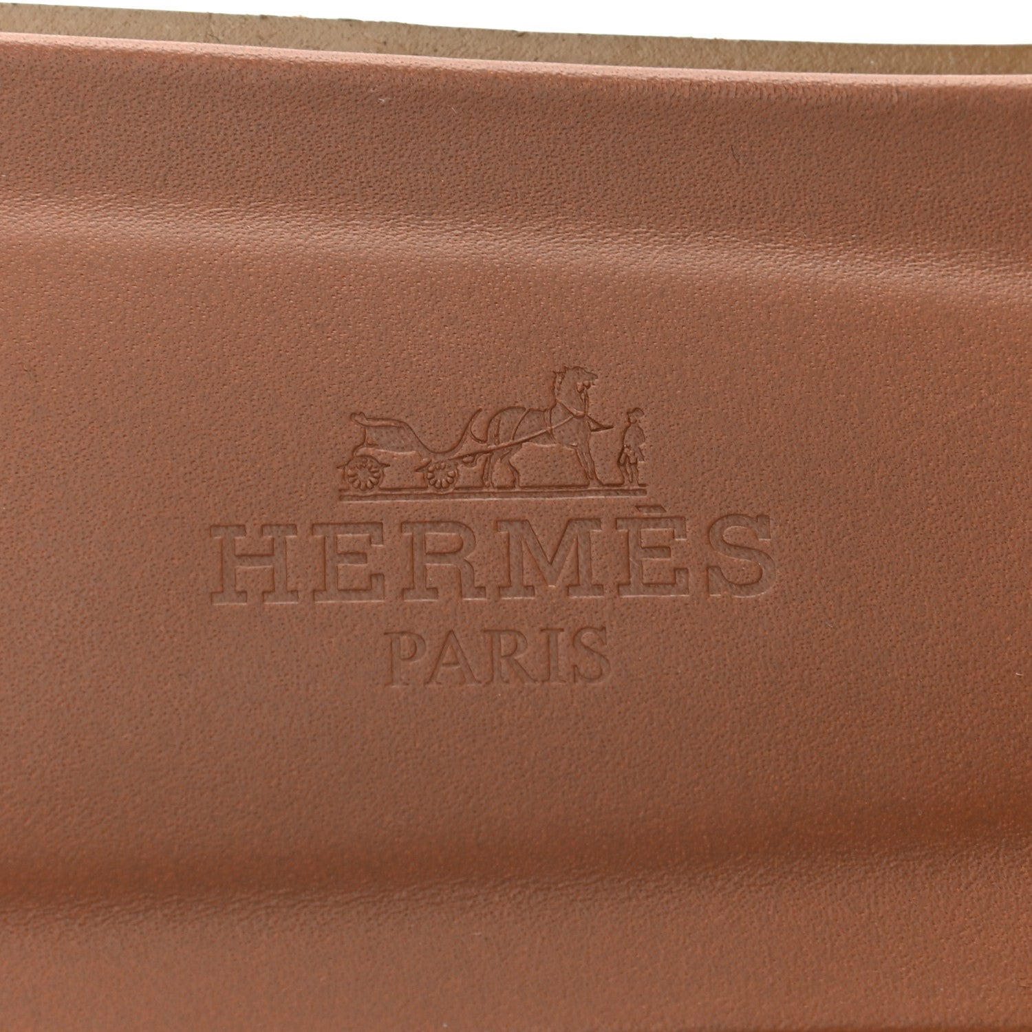Hermes Box Calfskin Oran Sandals 39 Gold 7 of 9