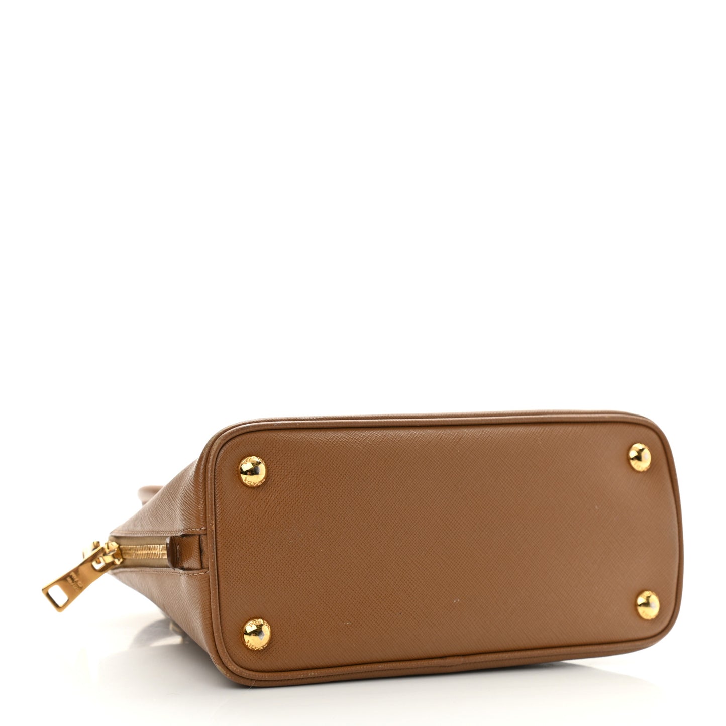 Saffiano Lux Small Promenade Tote Caramel