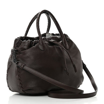 Bottega Veneta Cervo Intrecciato Satchel Ebano 3 of 17